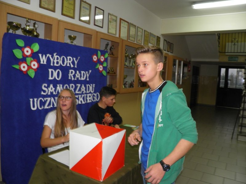 Wybory do rady samorządu uczniowskiego